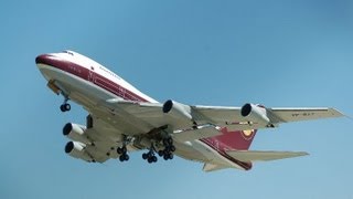 Boeing 747SP VPBAT take off runway 28 at ZRH [upl. by Nit835]