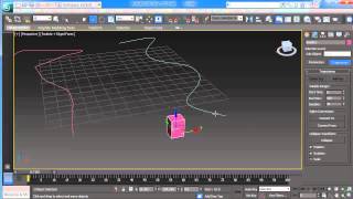 3dsmax NURBS Curve Convert to Spline [upl. by Gussi]