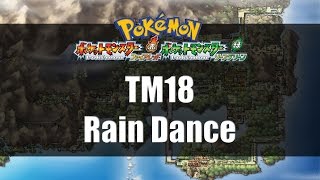 Pokemon Fire Red amp Leaf Green  Where to find TM18 Rain Dance [upl. by Jeanine]