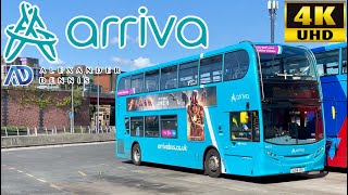 Arriva North West 360 Wigan to Warrington Platt Bridge amp NewtonleWillows ADL Dennis Enviro400 [upl. by Lemmor786]