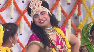 Radha Krishna Sang Phoolan ki Holi  Invitation Dance [upl. by Yrennalf]