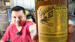 Abriendo una botella de ron añejo jamaica gold rum Kingston 62 appleton estate agua mineral topo chi [upl. by Nadda]