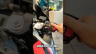 APRILIA RS457 BUILD QUALITY EXPOSED apriliars457 [upl. by Ronel857]