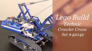 Lets Build  LEGO Technic Crawler Crane Set 42042  Part 4 [upl. by Orban419]