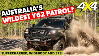 Supercharged Widebody Y62 Nissan Patrol on 37s  4X4 Australia [upl. by Naujit]