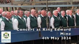 Hereford Police Choir at King Edward Mine 2024 [upl. by Nigle]