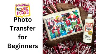 Learn How to Transfer Family Photos to Fabric with Mod Podge [upl. by Alamap]