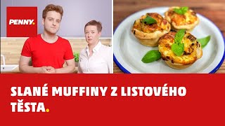 RECEPT  Slané muffiny z listového těsta [upl. by Storfer979]