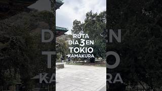 Ruta en Tokio  Viajar a Tokio y Kamakura en Japón  Día 3 [upl. by Aivlis728]