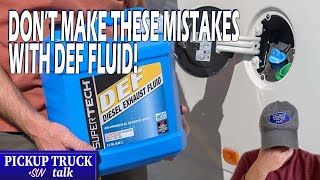 Experts Shares Diesel Exhaust Fluid Info Saving You Major Engine Repairs [upl. by Hew]