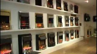 Dimplex optiflame electric fires at The Fireplace Superstore [upl. by Enaenaj]