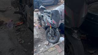 Apache 310rr major tyre issue 😱😱 apache310rr tyre problem shortfeed [upl. by Phaedra318]