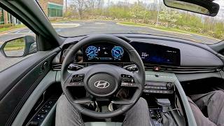 2024 Hyundai Elantra Hybrid Limited  POV Review [upl. by Cassaundra874]