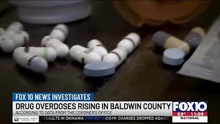 Baldwin County faces escalating drug crisis coroner says [upl. by Attenol80]