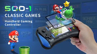 【Unboxing】BlueWow X7M 500 in 1 Classic Handheld Game Console [upl. by Lirret223]