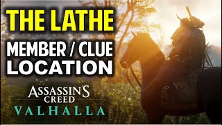 The Lathe Order Member amp Clue Location  AC Valhalla Order of the Ancients Guide [upl. by Norrek]