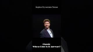 Stephen Fry plays classic game on Whose Line is it Anyway UK comedy classiccomedy britishactor [upl. by Eical]