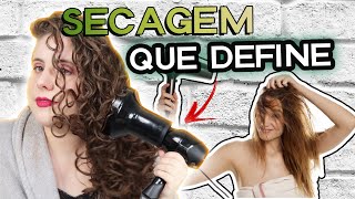 SEU CABELO NÃO DEFINE VOCÊ PODE ESTAR SECANDO ERRADO O SEU CABELO [upl. by Yelyah]