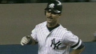 1995 ALDS Gm 2 Mattingly homers in the postseason [upl. by Lachance]