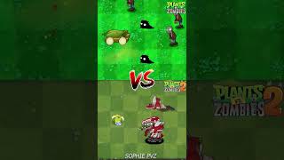 Pvz Vs Pvz 2  Cob cannon vs Banana plant vs 200 All Star zombies shorts [upl. by Eitnom]