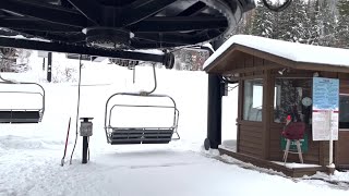 Whitefish Mountain Resort opens for 76th winter season [upl. by Attenyl29]