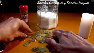 RITUAL PARA ATRAER LA ABUNDANCIA  CON MONEDAS CANELA Y AZÚCAR [upl. by Lolly]