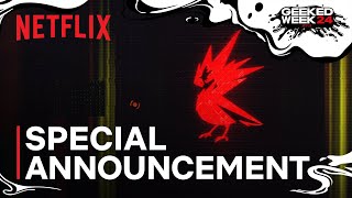 Netflix x CDPR x Cyberpunk  Special Announcement  Netflix Anime [upl. by Ayotahs]