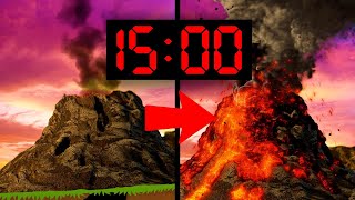 15 Minute Timer VOLCANO 🌋 [upl. by Grane]