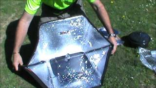 NZ Survivor Sunflair Solar Oven [upl. by Sairahcaz]