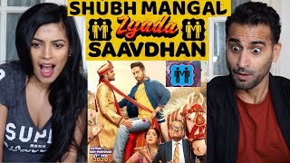 Shubh Mangal Zyada Saavdhan  Ayushmann Khurrana  HONEST Trailer REACTION amp REVIEW [upl. by Ggerk]