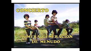 MENUDO  PROGRAMA CONCIERTO 1977 [upl. by Moonier]