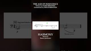 The Age of Innocence  Orchestral Breakdown shorts filmscore filmmusic elmerbernstein [upl. by Norbie]