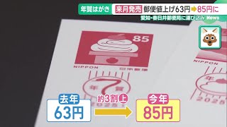 値上げされた郵便料金 逆風が予想される年賀はがき 魅力増のため「カタログ」付きを販売 241001 1456 [upl. by Bick]