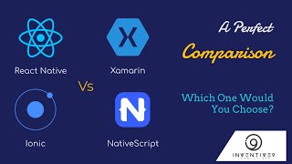 React Js vs Xamarin vs Ionic vs Native Script Comparison [upl. by Aiciles]