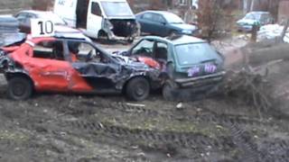 Peugeot 106 side impact test [upl. by Anyela]