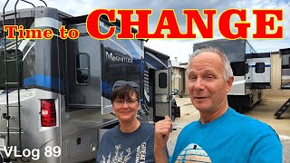 WE NEED TO CHANGE THE RV HDT RV HDT Rally RV Travel RV Fulltime Living RV COUPLE [upl. by Aretha]