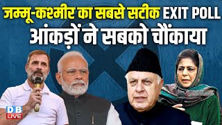 Jammu amp Kashmir Exit Poll Congress NC या BJPजम्मूकश्मीर में कौन मार रहा बाजी PDP  dblive [upl. by Nylorahs285]