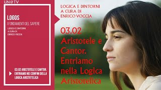 03 02 LOGICA E DINTORNI LA SILLOGISTICA ARISTOTELICA 2 [upl. by Attenwad]