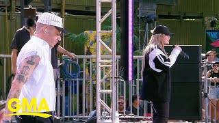 Macklemore sings ‘Good Old Days’ featuring Tones and I live in NYC  GMA [upl. by Fanchan]