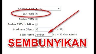 Cara Menyembunyikan SSID WiFi Indihome di Rumah [upl. by Ssew]