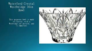 Best Waterford Crystal Collections [upl. by Gora227]