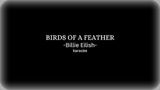 Billie Eilish  Birds Of A Feather  karaoke [upl. by Winthrop]