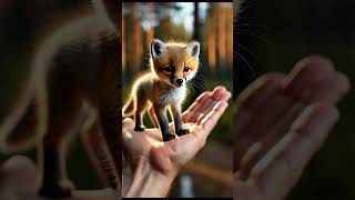 The cute little animals  cute baby fox  cute babyanimals animals [upl. by Selfridge387]