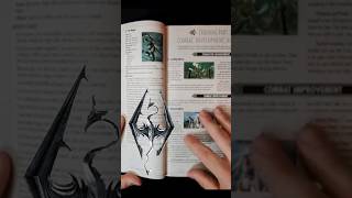 ASMR TRIGGERS Reading A Skyrim Strategy Guide asmr skyrim asmrreading reading shorts [upl. by Nwahsaj]