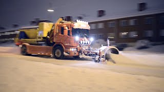 Snökaos i Göteborg  19 januari 2016 [upl. by Ayifas]