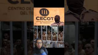 PANDILLERO EN EL CECOT AMENAZA A YOUTUBER elsalvador nayibbukele shorts short youtubeshorts [upl. by Brawner387]