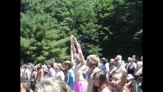 2010 National Rainbow Gathering July 4th Main Circle Part 2 [upl. by Gibe233]