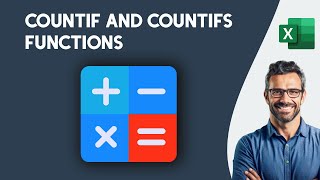 Excel COUNTIF and COUNTIFS functions Tutorial [upl. by Ziul79]