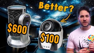 100 vs 600 GALAXY STAR PROJECTOR Dark Skys DSFX vs DS1 Review [upl. by Aicitan]