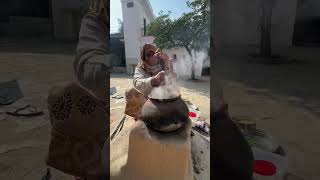 Maa Ke Hathon Ka palaksaag villagekitchen villagefood villagelife sunilpalvlogs [upl. by Thetos]